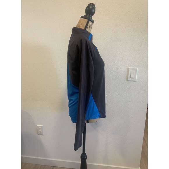 C-201)Under Armour HeatGear Fitted 1/4 Zip Pullover Shirt Womens Medium charcoal - Picture 5 of 7